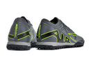 Chaussure de foot Nike Air Zoom Mercurial Vapor 15 Elite TF Gris et Vert
