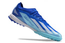 Chaussure de foot Adidas X CrazyFast.1 TF bleue "Marine Rush Pack"