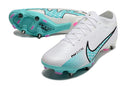 Chuteira Nike Mercurial Vapor 15 Elite SG Campo - Branco e Azul