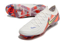 Chaussure de foot Nike Phantom GX 2 Elite FG blanche et rouge "Barna Pack"