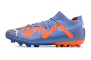 Chaussure de foot Puma Future Ultimate MG violette et orange "Supercharge Pack"