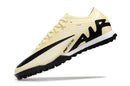 Chaussure de foot Nike Air Zoom Mercurial Vapor 15 Elite TF beige et noire "Mad Ready Pack"