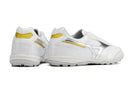 Chaussure de foot Mizuno Morelia Sala Japan TF, blanche et argent "Beta Shining"