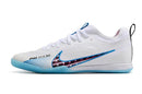 Chuteira Nike Air Zoom Mercurial Vapor 15 Pro Futsal - Branco e Azul
