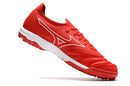 Chuteira Society Mizuno Morelia Neo Beta TF Vermelha "Passion Red 2.0"