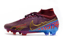 Chuteira Nike Air Zoom Mercurial Superfly IX Elite Campo - Vinho