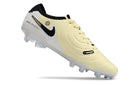 Chaussure de foot Nike Tiempo Legend 10 Elite FG Beige et Blanche "Mad Ready Pack"
