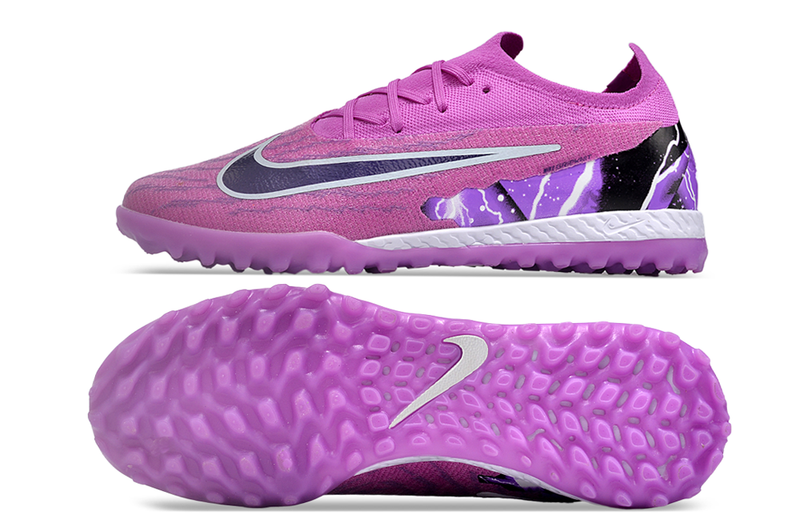 Chaussure de foot Society Nike Phantom GX Elite TF Violet "Thunder"