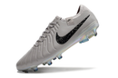 Chaussure de football Nike Tiempo Legend 10 Elite FG Argent et Noir "Rising Gem Pack"