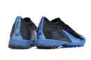Chaussure de foot Adidas X Crazyfast.1 TF noire et bleue "Bugatti"