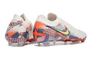 Chaussure de foot Nike Phantom GX 2 Elite FG blanche et rouge "Barna Pack"