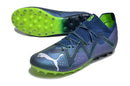 Chaussure de foot Puma Future Ultimate MG Bleu et Vert "Gear Up Pack"