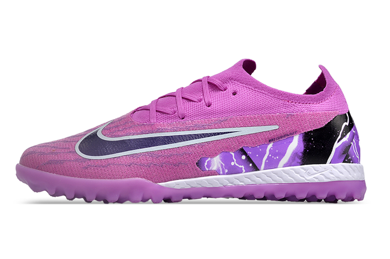 Chaussure de foot Society Nike Phantom GX Elite TF Violet "Thunder"
