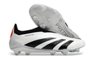 Chuteira Campo Adidas Predator LL Elite FG Branca e Preto
