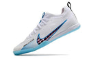 Chuteira Nike Air Zoom Mercurial Vapor 15 Pro Futsal - Branco e Azul