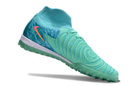 Chaussure de foot Nike Phantom Luna Elite TF Bleu et Vert "Vortex Pack"