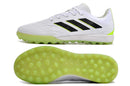 Chuteira Society Adidas Copa Pure.1 TF Branca e Verde "Crazyrush Pack"