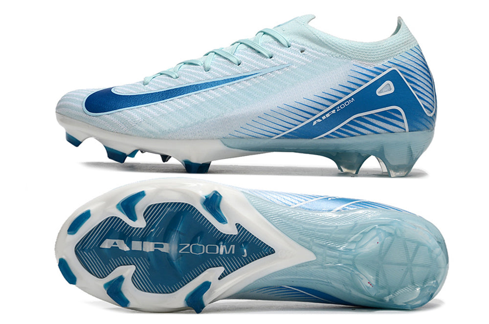 Chuteira Campo Nike Air Zoom Mercurial Vapor 16 Elite FG Azul 