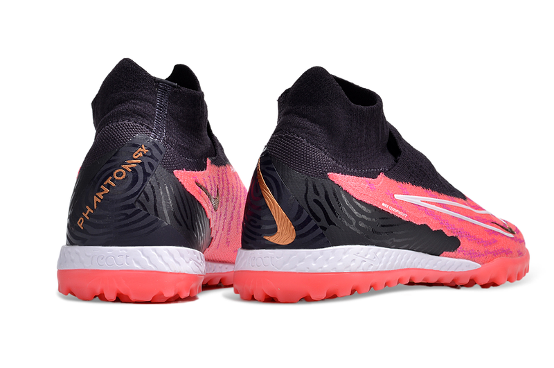 Chaussure de foot Nike Phantom GX DF Elite noire et rose "Generation Pack"