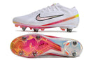 Chaussure de football Nike Air Zoom Mercurial Vapor 15 Elite, semelle mixte, blanche, modèle "Rashford"
