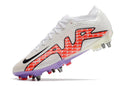 Chuteira Nike Mercurial Vapor 15 Elite SG Campo - Branca e Vermelha