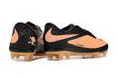 Chuteira Campo Nike Retrô Hypervenom Phantom I FG Preta e Laranja
