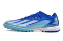 Chaussure de foot Adidas X CrazyFast.1 TF bleue "Marine Rush Pack"