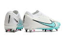 Chuteira Nike Mercurial Vapor 15 Elite SG Campo - Branco e Azul