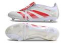 Chuteira Campo Adidas Predator FT 30 Elite FG Branca e Vermelha